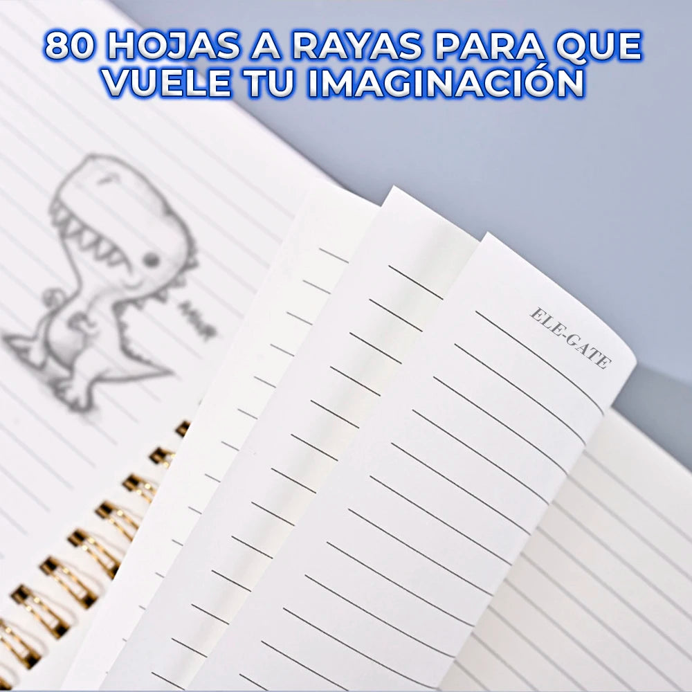 Cuaderno Espiral con Separadores