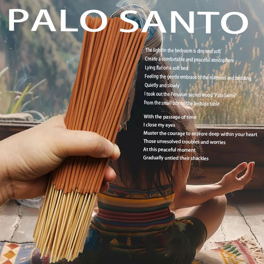 Incienso Palo Santo | Renueva la energía de tu espacio ✨