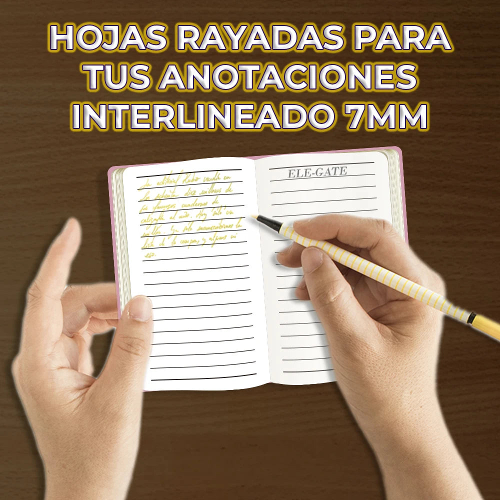 Cuaderno Kawaii Rosa