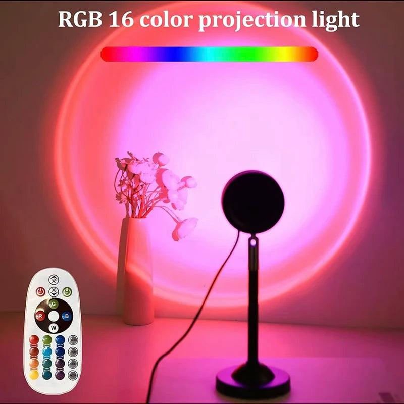 Lámpara Sunset LED | Tu propio atardecer en casa