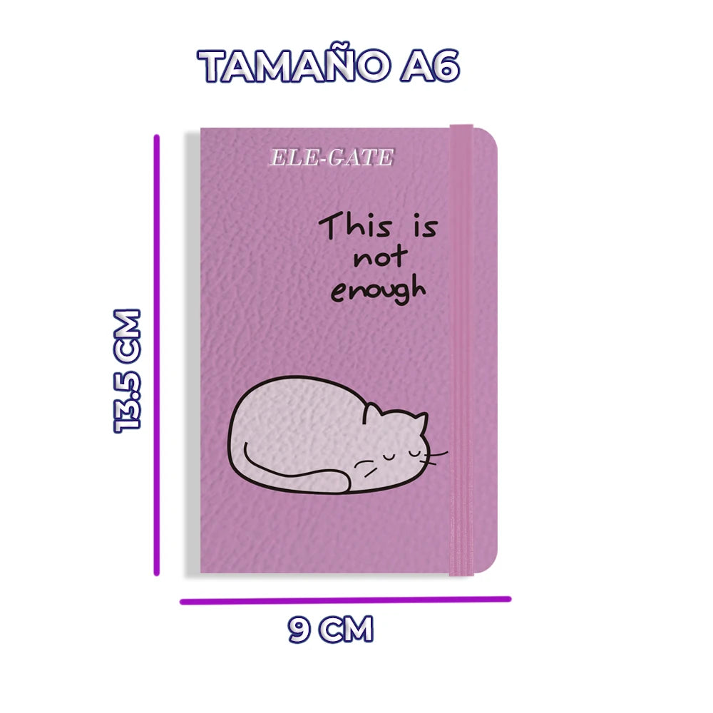 Cuaderno Kawaii Rosa