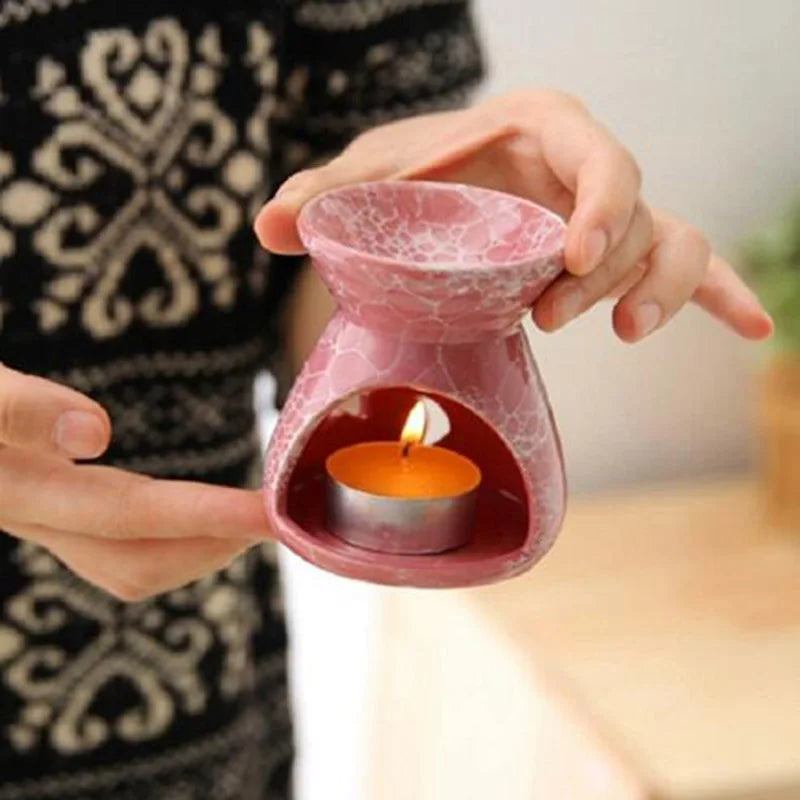 Quemador de Aceites Esenciales Romántico
