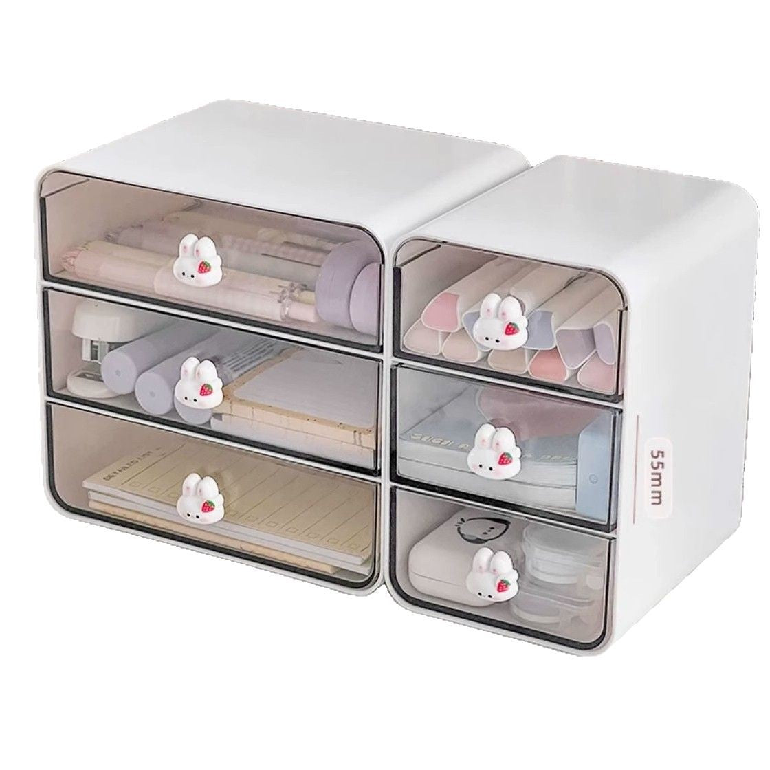 Lindo Organizador con Cajones Transparentes
