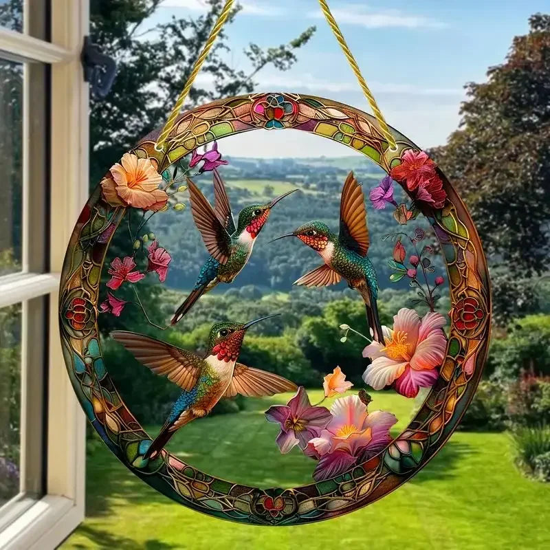 🕊️ Atrapasol Colibrí en Acrílico