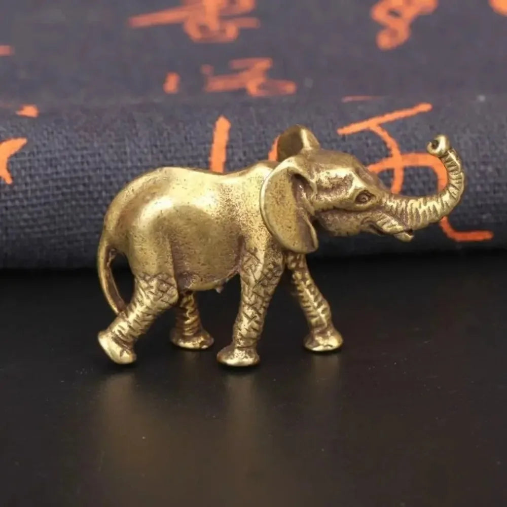 Elefante Decorativo Bronce Antiguo