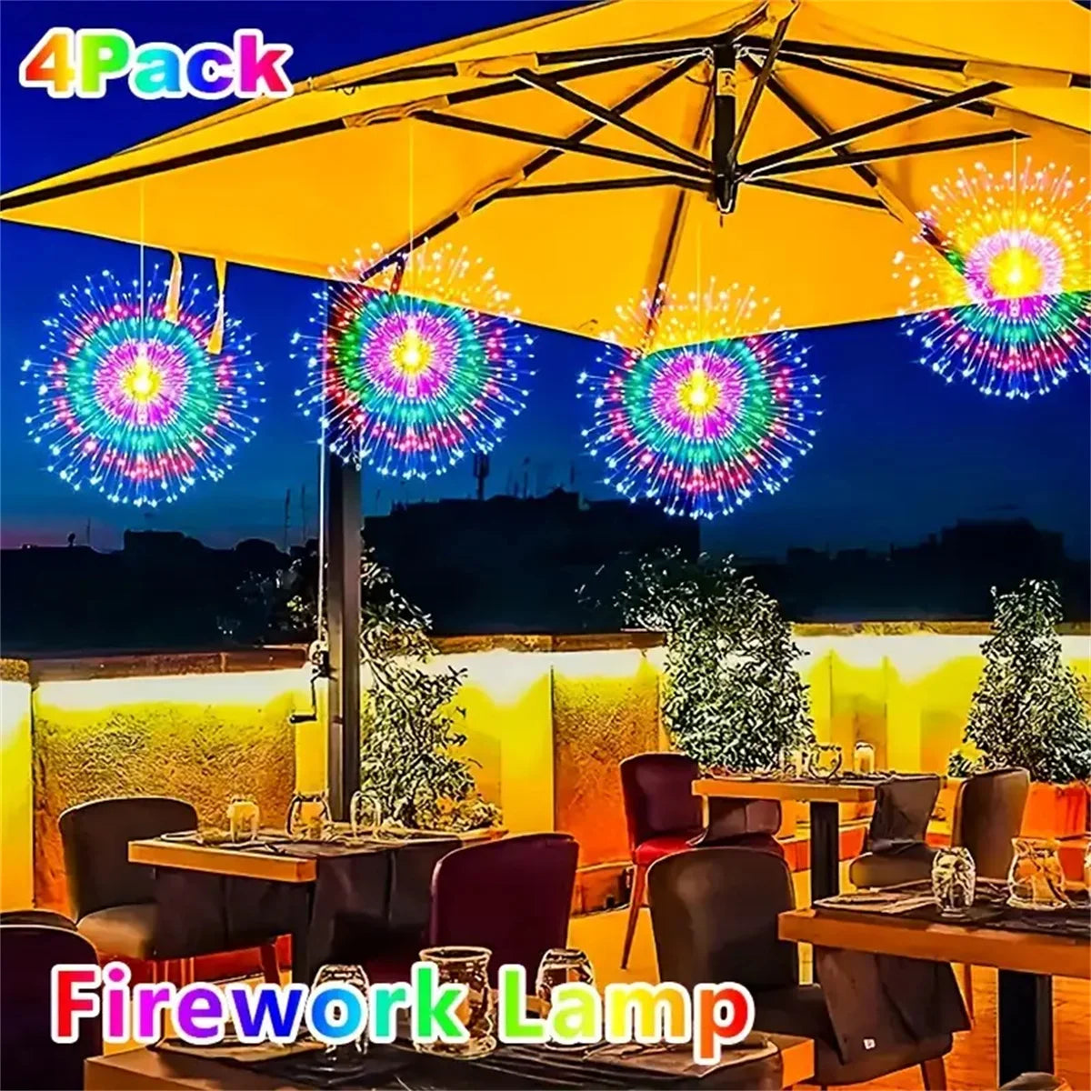 Luces LED Fuegos Artificiales | Noches que brillan ✨