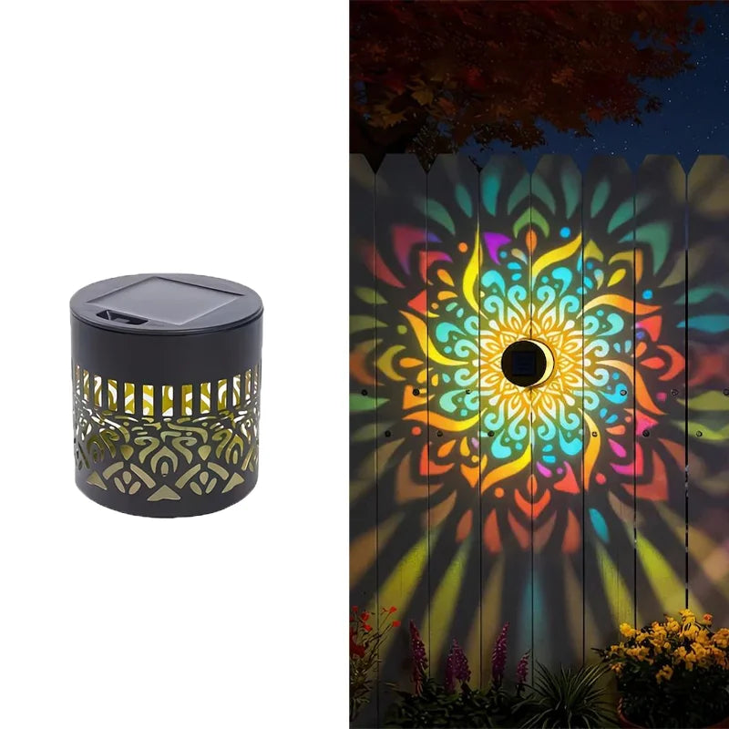 Lámpara Solar Mandala | Ilumina tus noches mágicamente