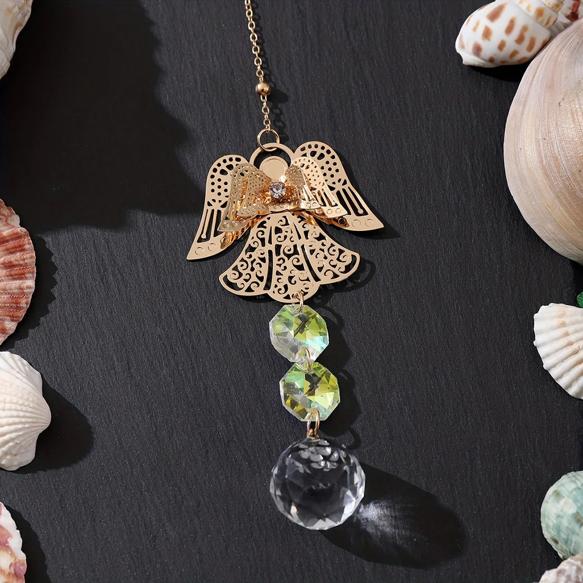 Colgante Decorativo de Cristal 🔮 — Luz y magia en cada destello