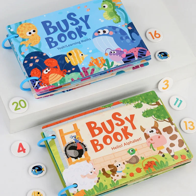 📚 Busy Book Montessori | Descubre la magia por aprender