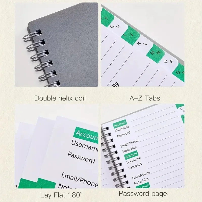 Libreta para Contraseñas | Toda tu información en un solo lugar 🔐