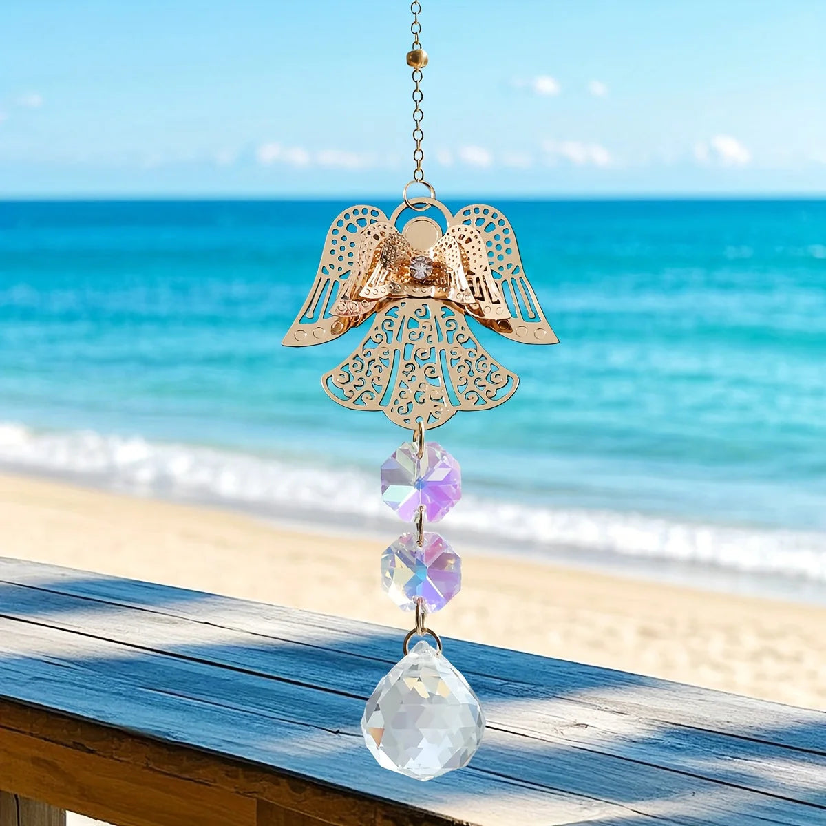 Colgante Decorativo de Cristal 🔮 — Luz y magia en cada destello