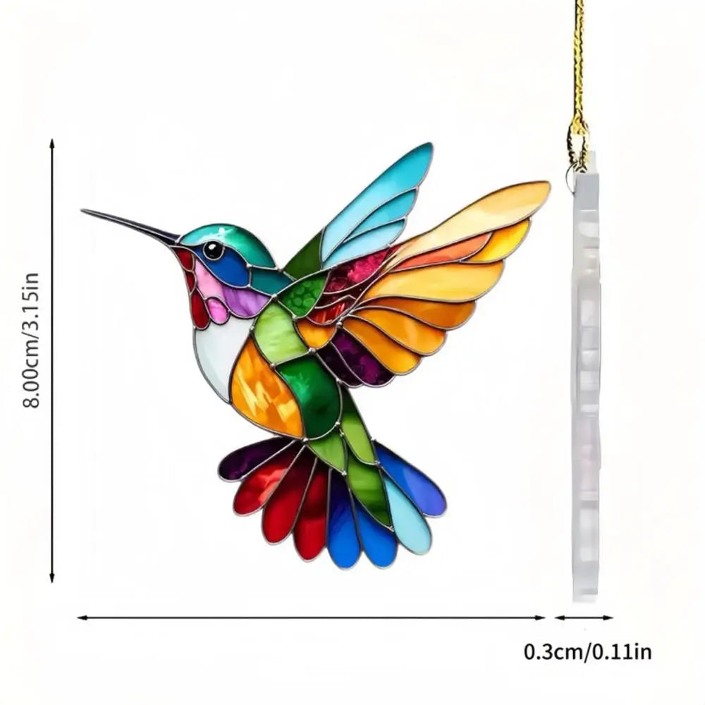 🕊️ Atrapasol Colibrí en Acrílico
