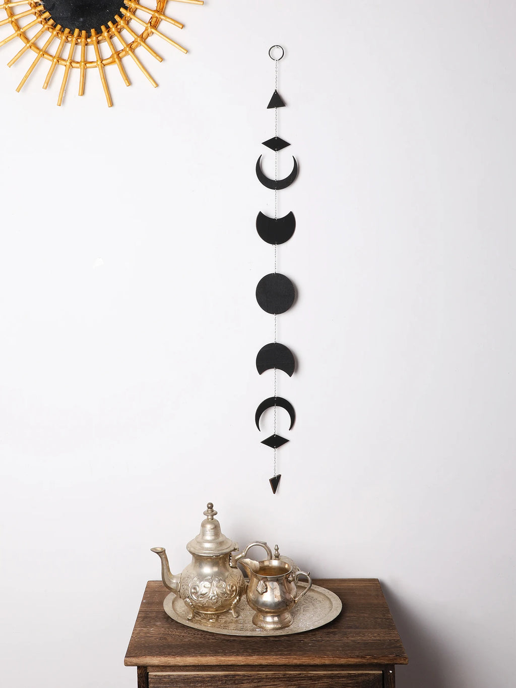 Colgante de Fases Lunares | Un toque de magia en tus paredes 🌙