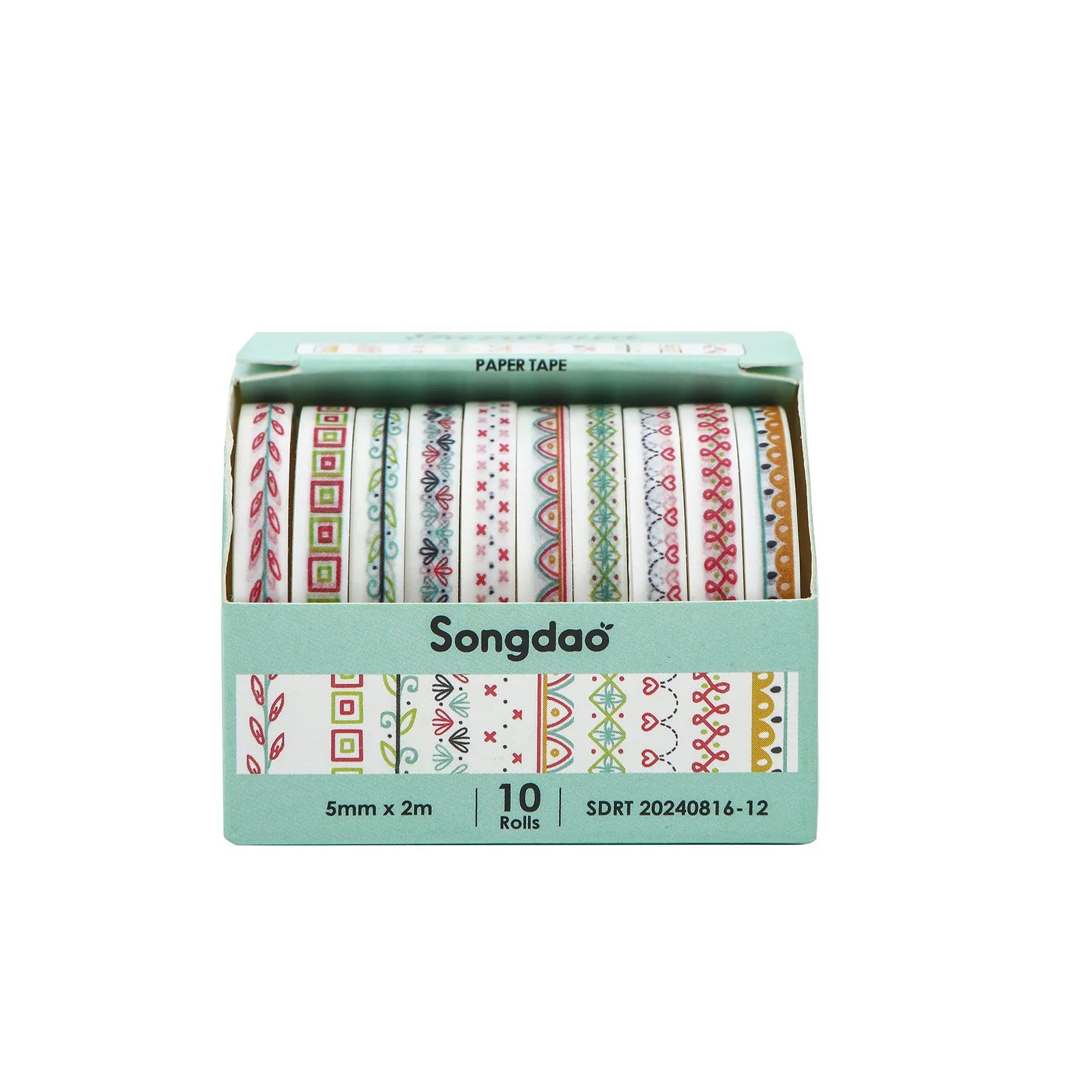 Washi Tape Decorativo Pastel - Set 10 Rollos | Cozy Moments