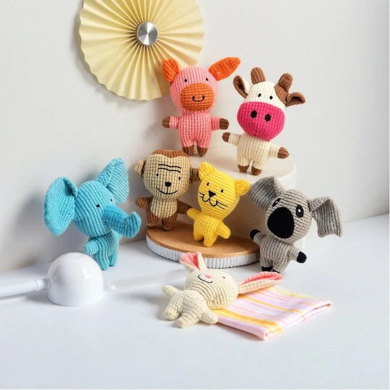Juguete Peluche Animalitos para Mascotas 🐾✨