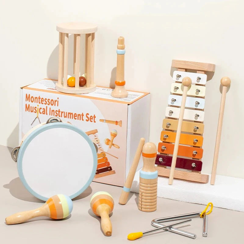 Set de Instrumentos Musicales Montessori | 🎵 Descubre la música jugando