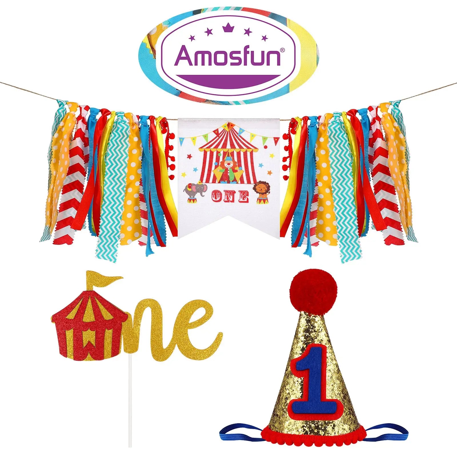 Kit Decoración Cumpleaños Circo 🎪🎈