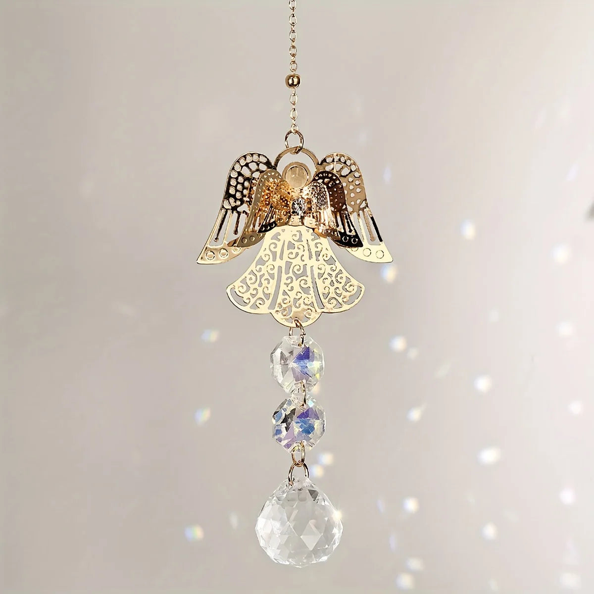 Colgante Decorativo de Cristal 🔮 — Luz y magia en cada destello