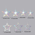 Guirnalda Plateada Luna y Estrellas