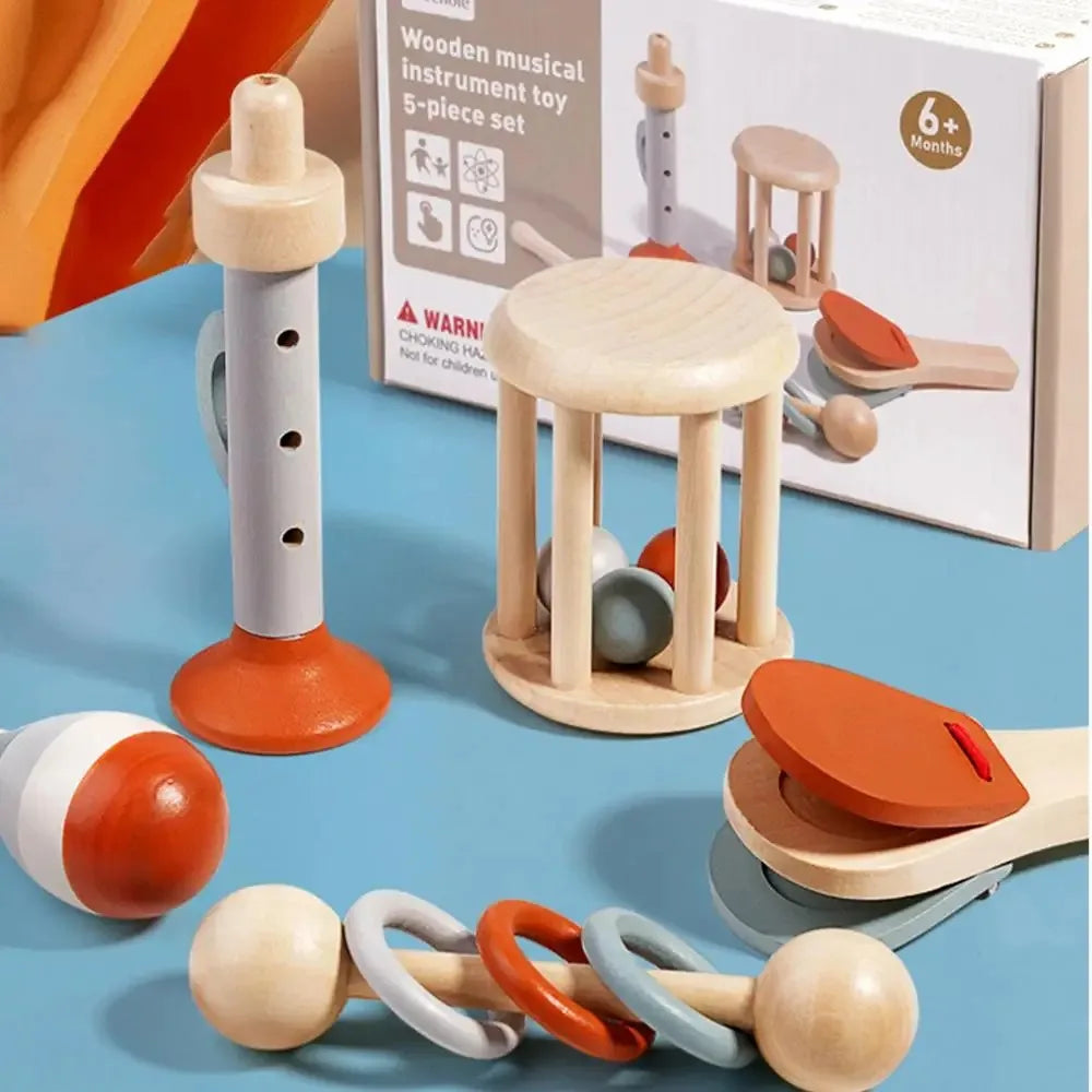 Set de Instrumentos Musicales Montessori | 🎵 Descubre la música jugando