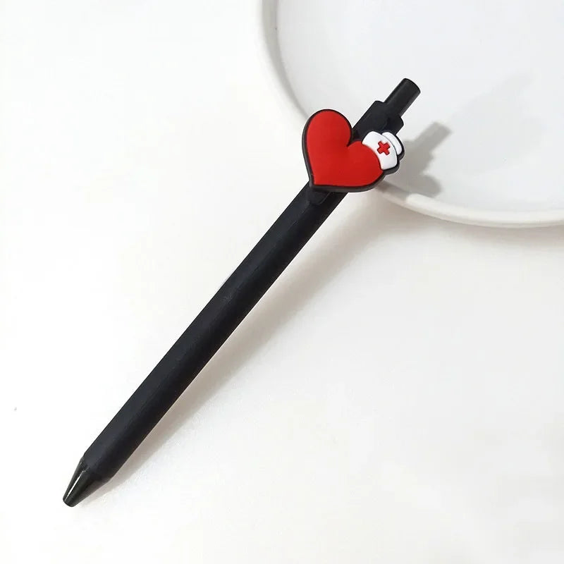 Lápices Gel Kawaii Diseño Enfermera 0.5mm - Papelería Cute | Cozy Moments