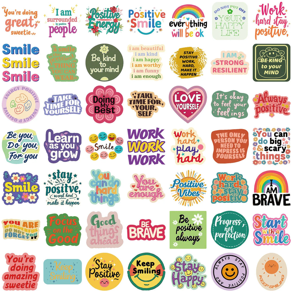 Stickers de Afirmaciones Positivas |  Llena tu día de mensajes que inspiran ✨