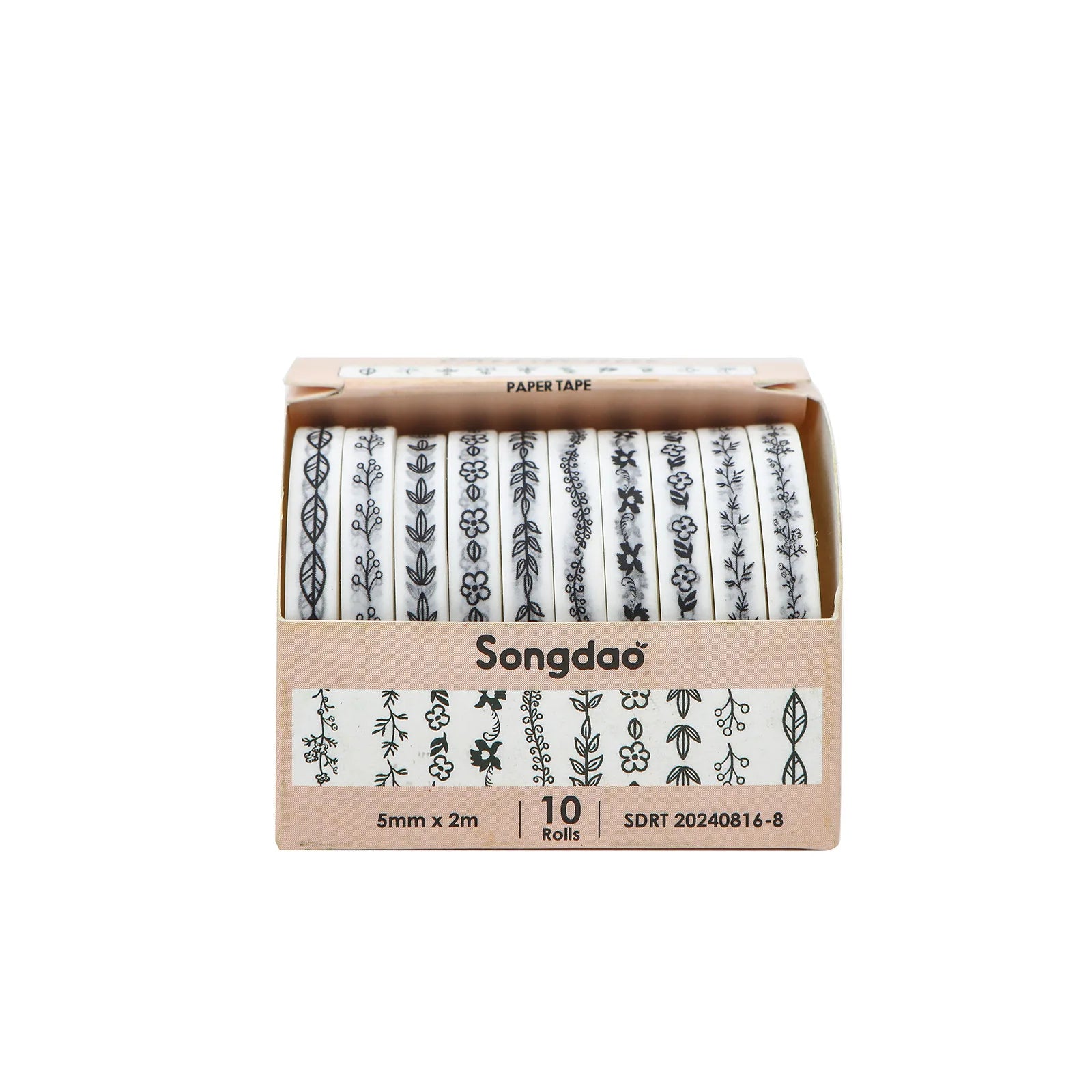 Washi Tape Decorativo Pastel - Set 10 Rollos | Cozy Moments