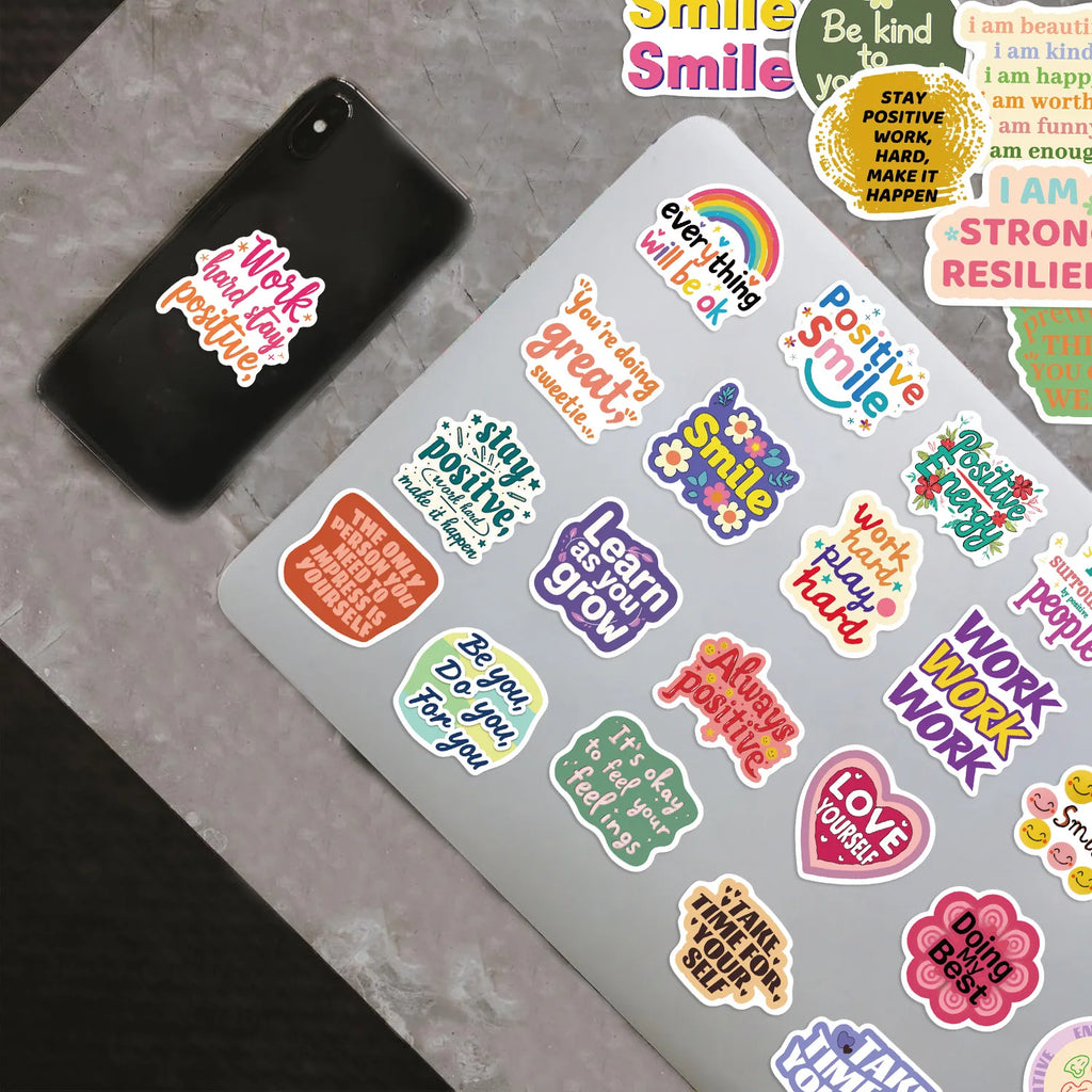 Stickers de Afirmaciones Positivas |  Llena tu día de mensajes que inspiran ✨