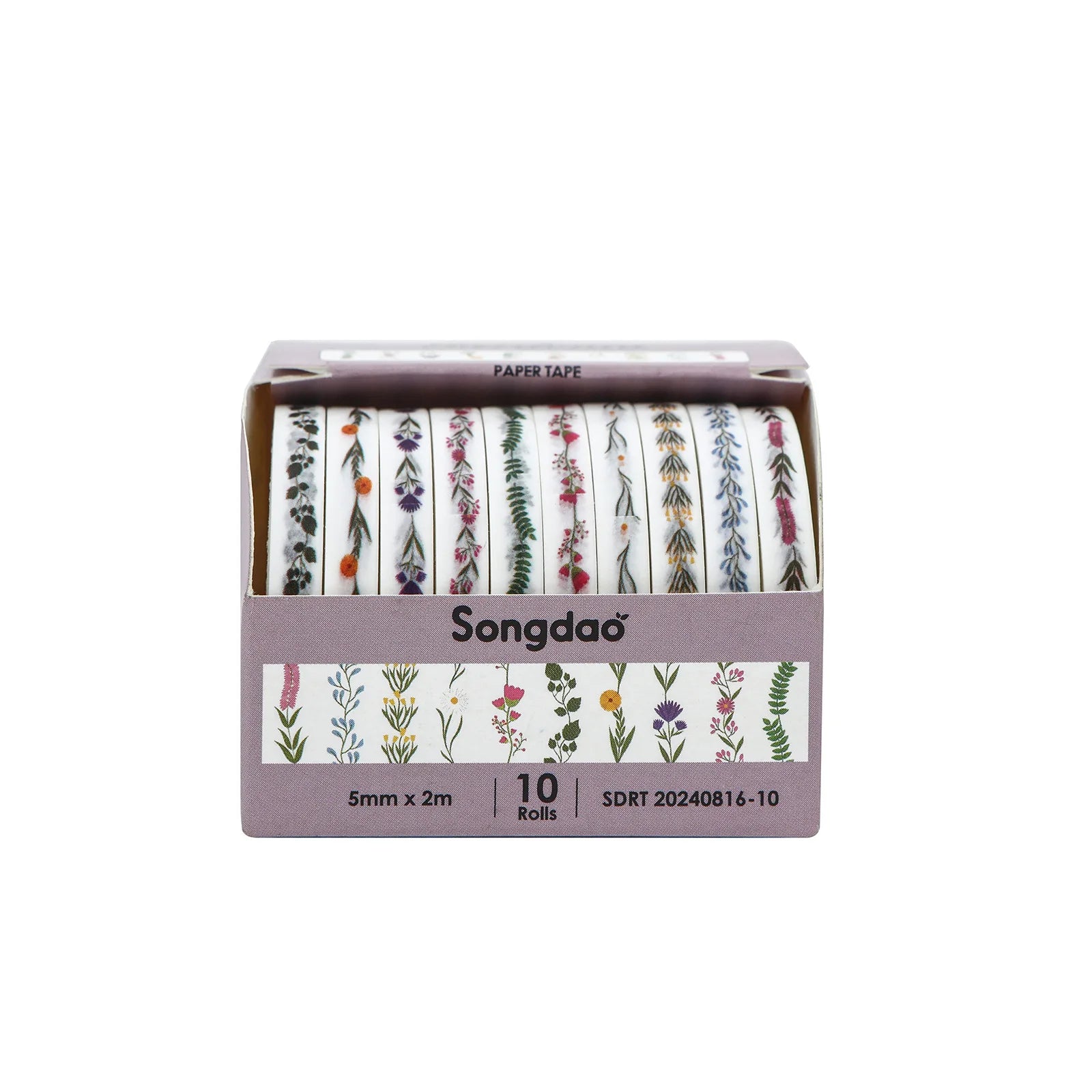 Washi Tape Decorativo Pastel - Set 10 Rollos | Cozy Moments