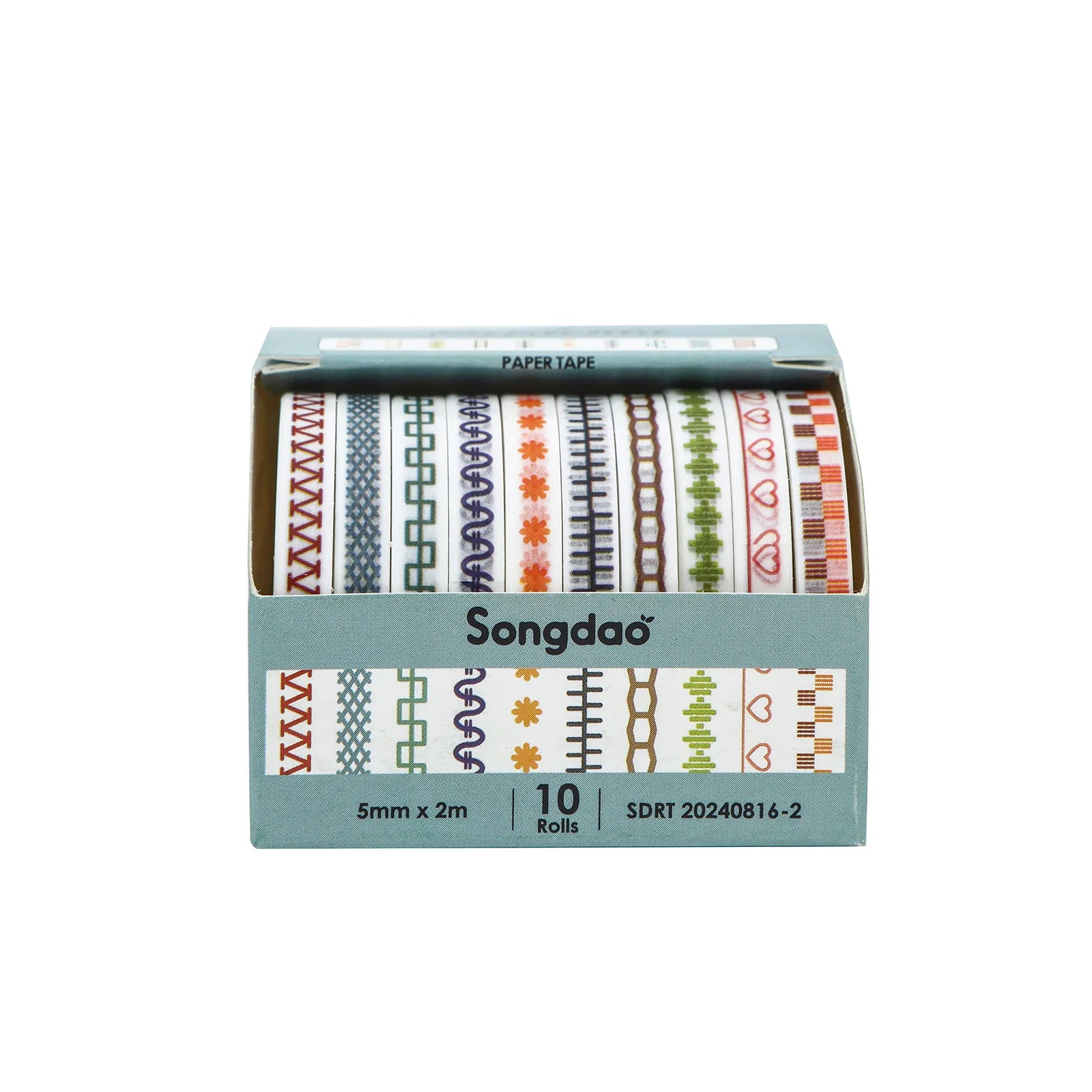 Washi Tape Decorativo Pastel - Set 10 Rollos | Cozy Moments