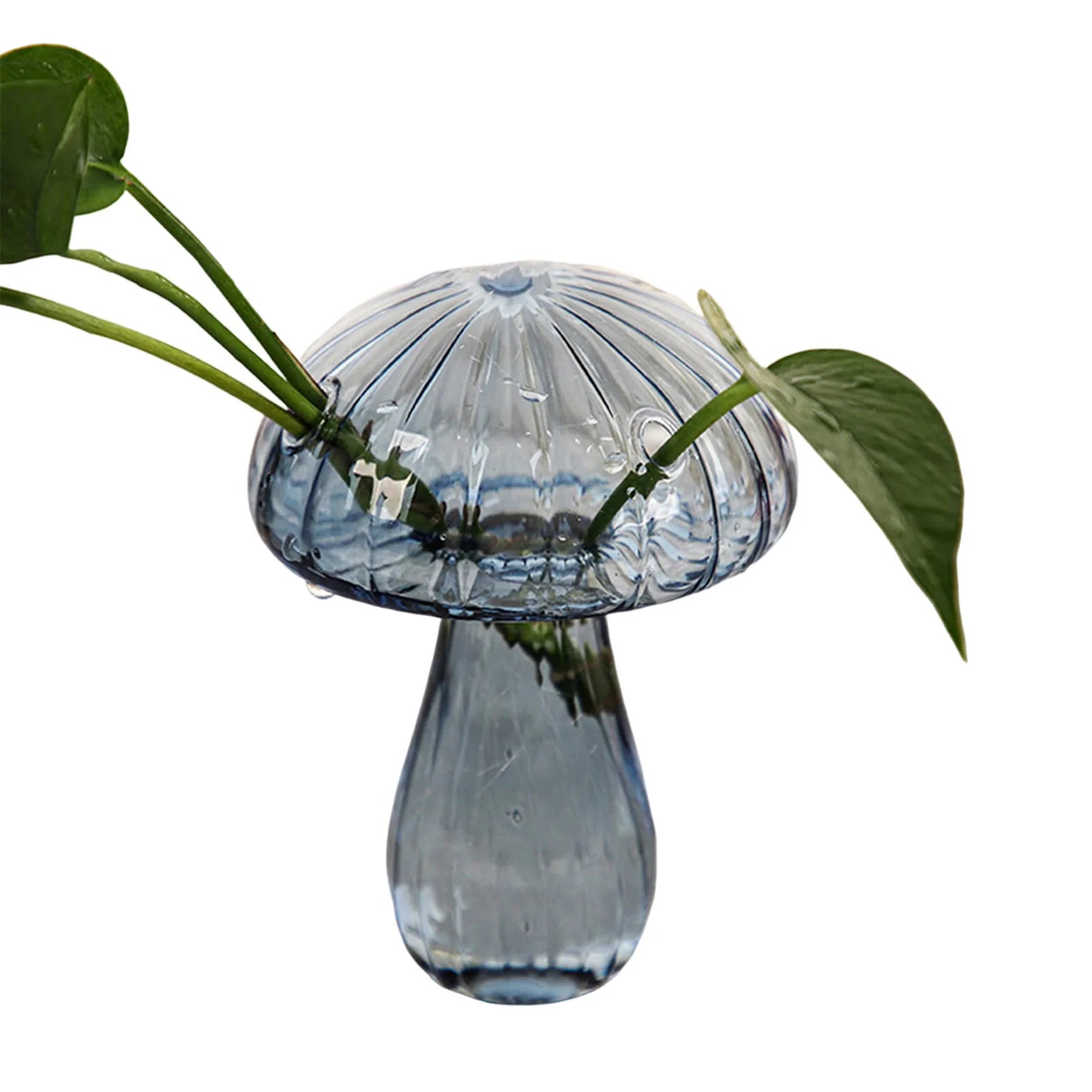 Florero Hongo de Vidrio — El detalle que transforma una repisa