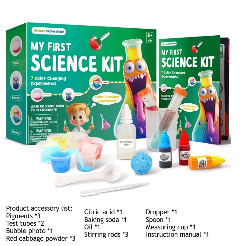Kit de Experimentos Científicos | 🧪 Experimenta y aprende jugando