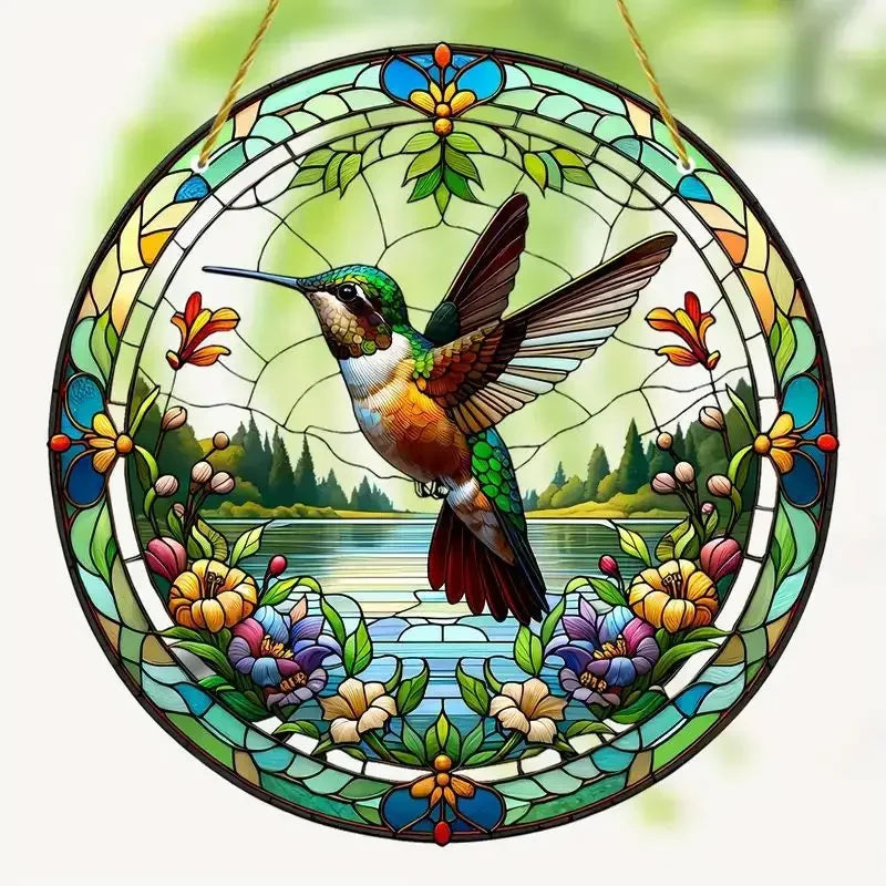 🕊️ Atrapasol Colibrí en Acrílico