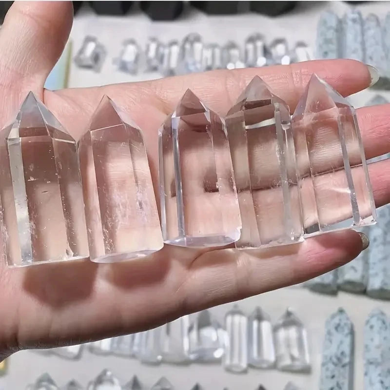 Torre de Cuarzo Cristal 🔮 — Energía y belleza en tu espacio