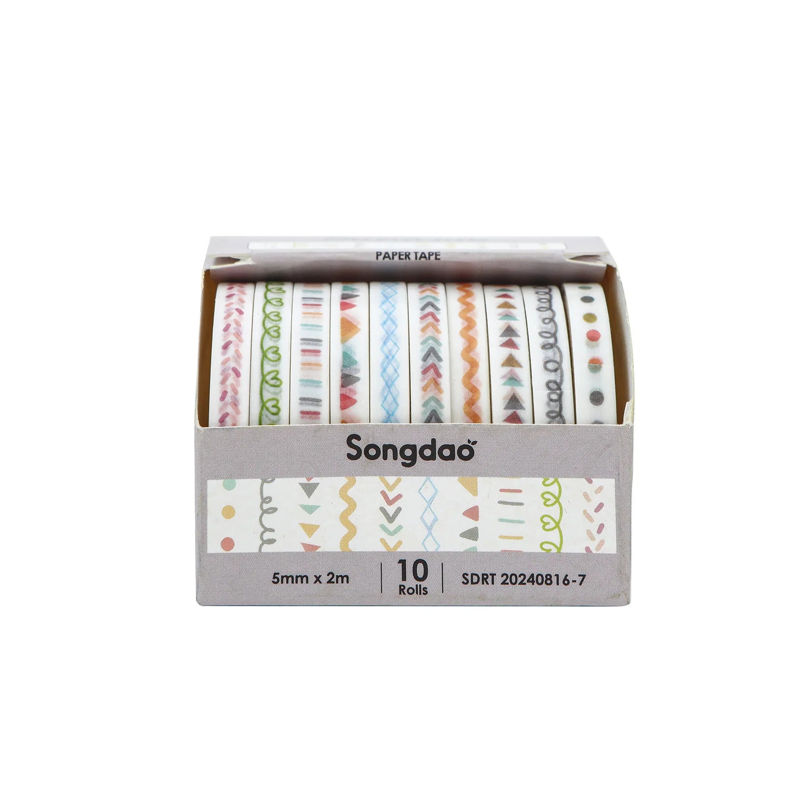 Washi Tape Decorativo Pastel - Set 10 Rollos | Cozy Moments