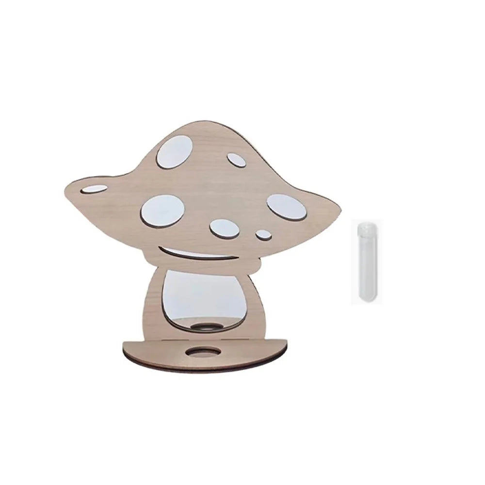 Repisa Floral de Madera | Un rincón que florece 🌿