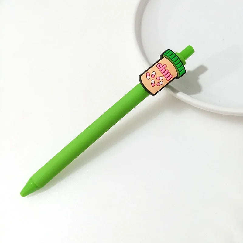 Lápices Gel Kawaii Diseño Enfermera 0.5mm - Papelería Cute | Cozy Moments