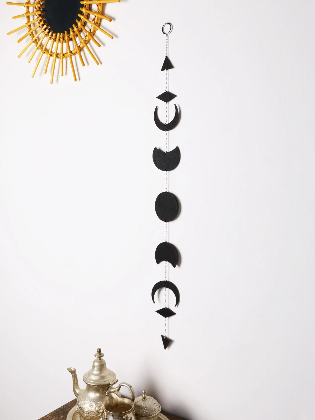 Colgante de Fases Lunares | Un toque de magia en tus paredes 🌙