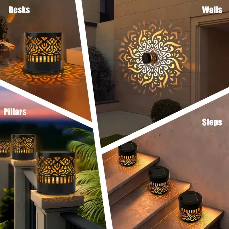 Lámpara Solar Mandala | Ilumina tus noches mágicamente