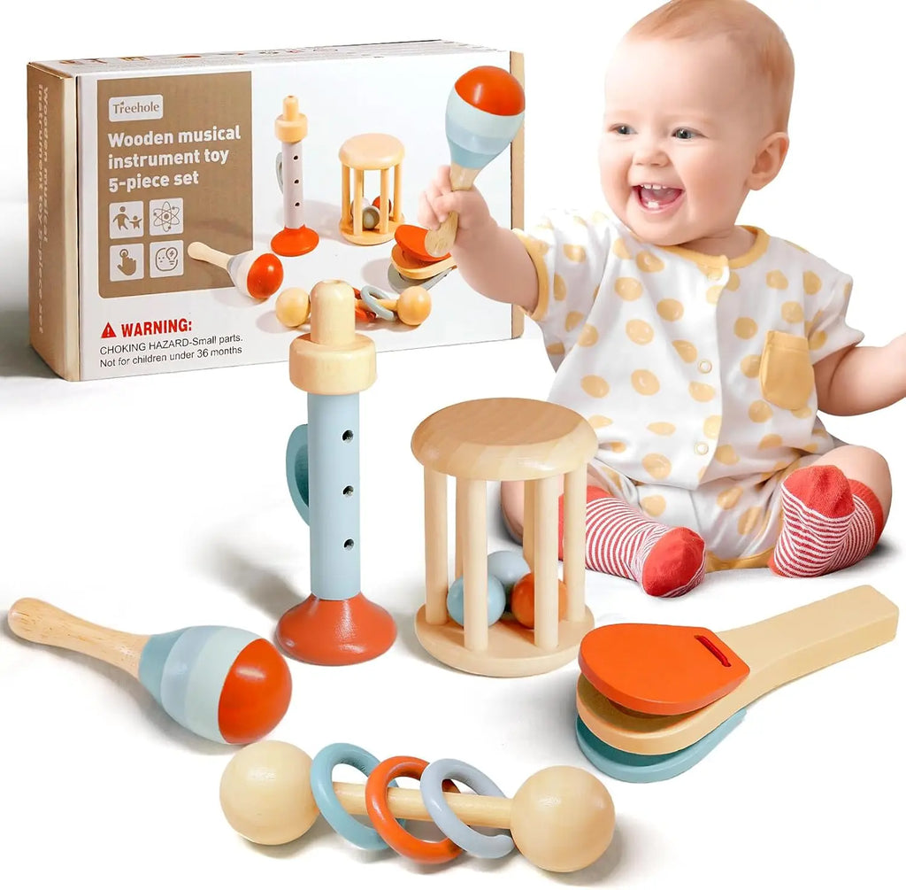 Set de Instrumentos Musicales Montessori | 🎵 Descubre la música jugando