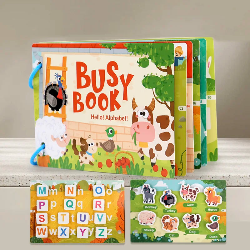 📚 Busy Book Montessori | Descubre la magia por aprender