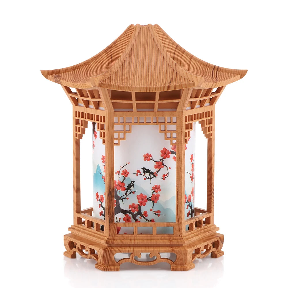 Humidificador Pabellón | Luz entre cerezos  🏮