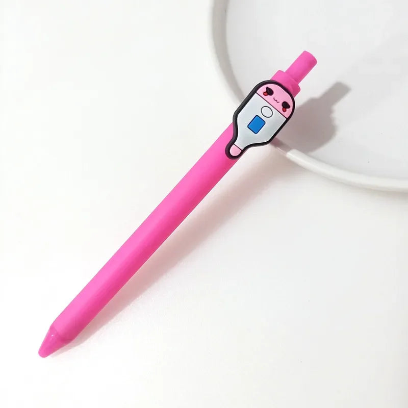 Lápices Gel Kawaii Diseño Enfermera 0.5mm - Papelería Cute | Cozy Moments