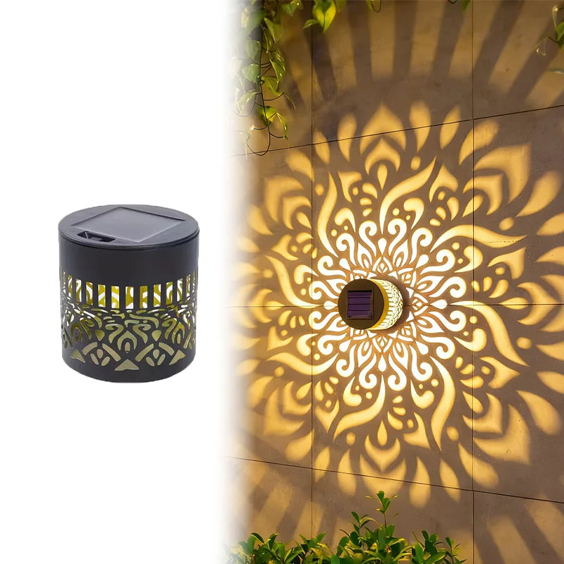 Lámpara Solar Mandala | Ilumina tus noches mágicamente