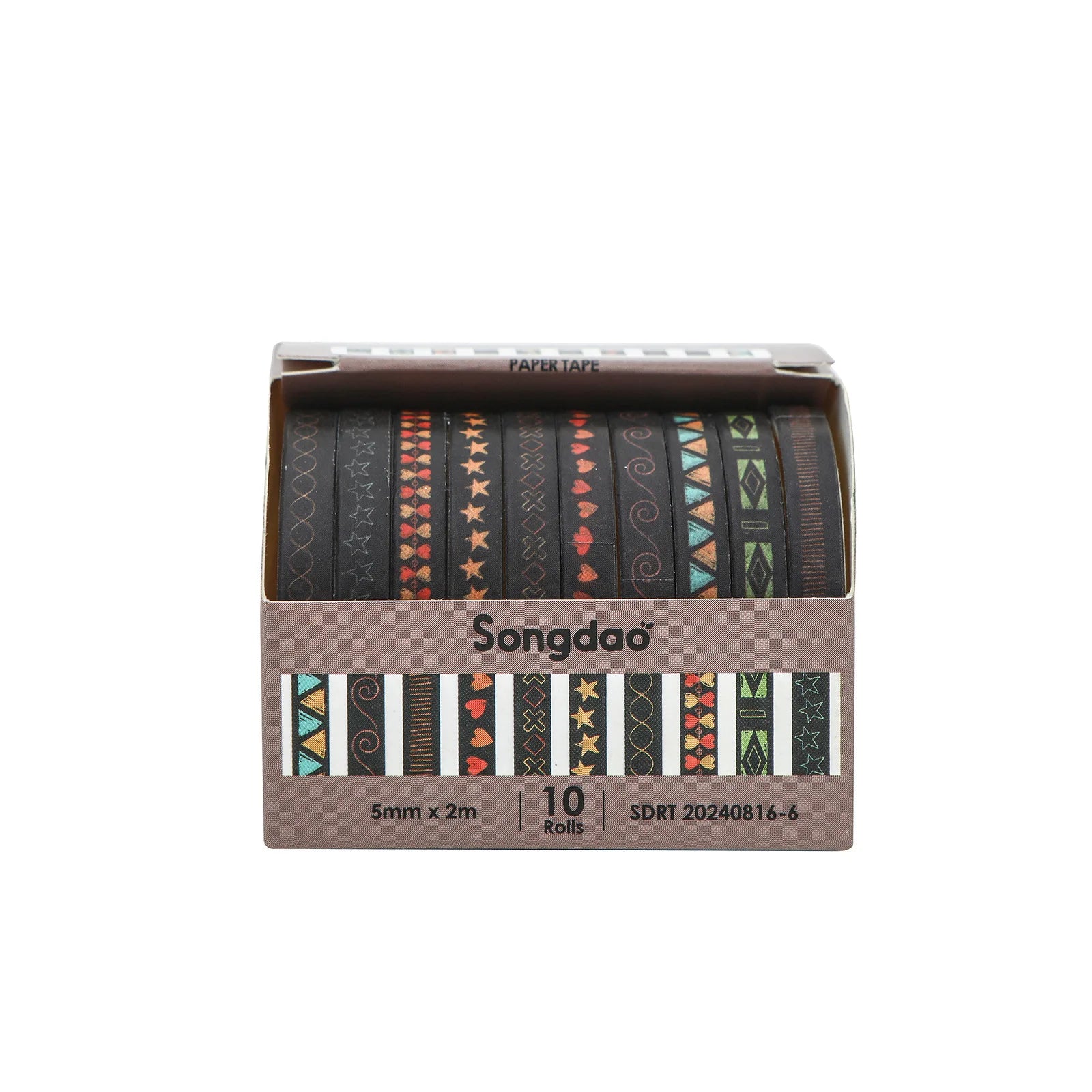 Washi Tape Decorativo Pastel - Set 10 Rollos | Cozy Moments