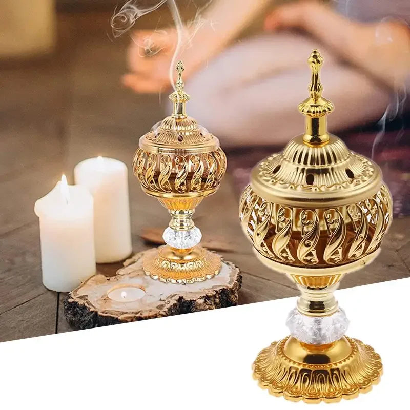 Quemador de Incienso Vintage Árabe 🕯️✨