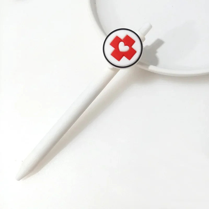 Lápices Gel Kawaii Diseño Enfermera 0.5mm - Papelería Cute | Cozy Moments