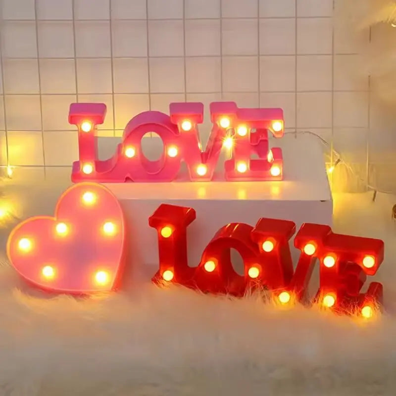 Luz LED Corazón