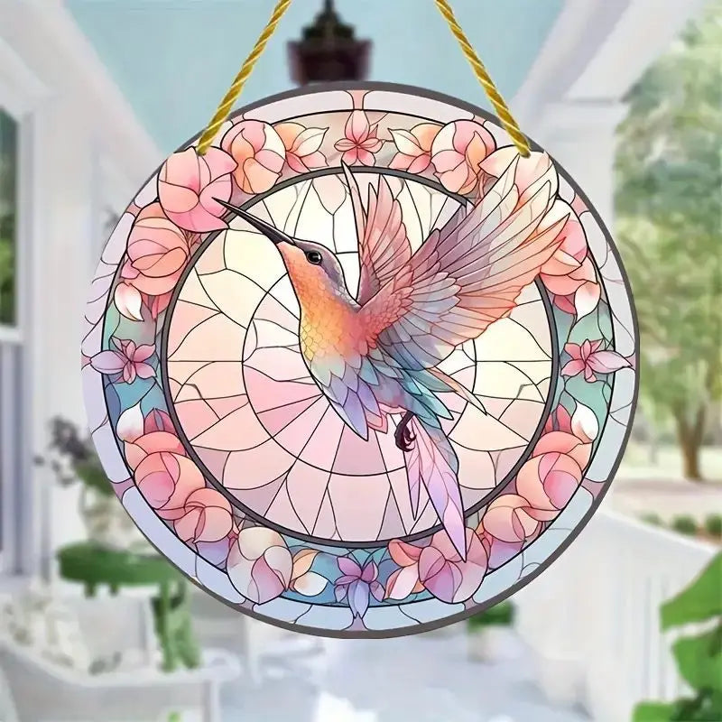 🕊️ Atrapasol Colibrí en Acrílico