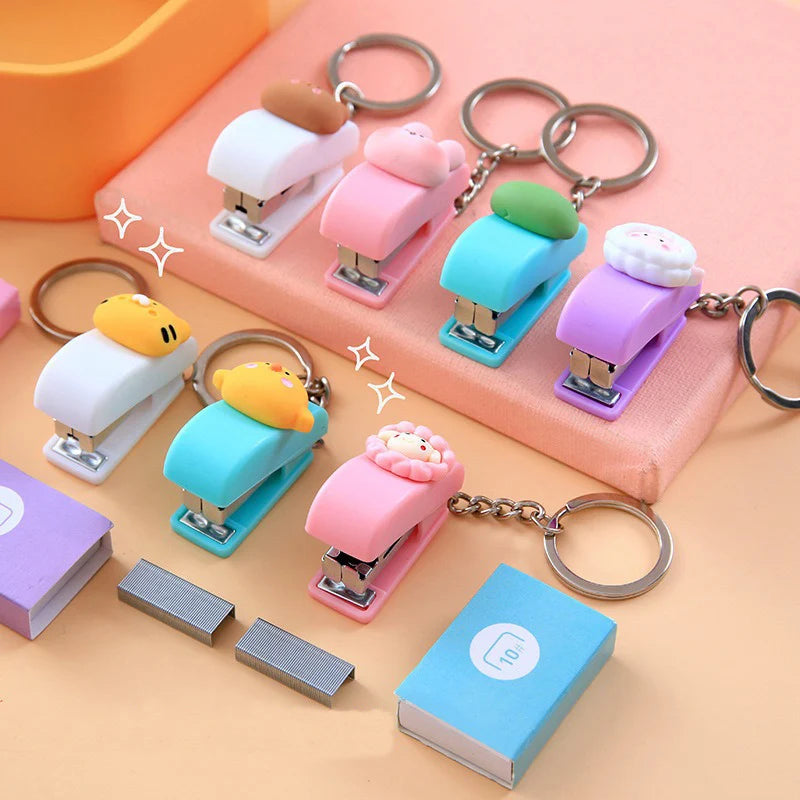 Grapadora Mini Portátil Kawaii - Escritorio